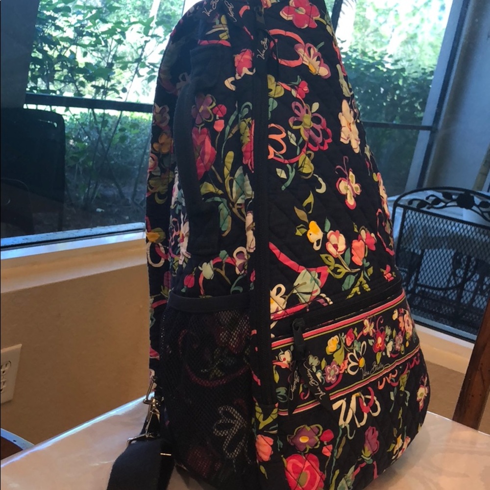Vera Bradley Tennis backpack with side satchel